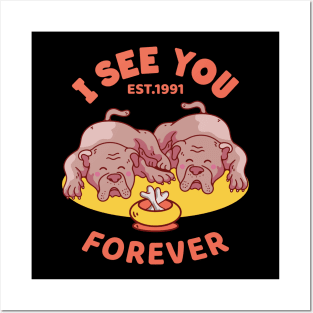 I see you forever Posters and Art